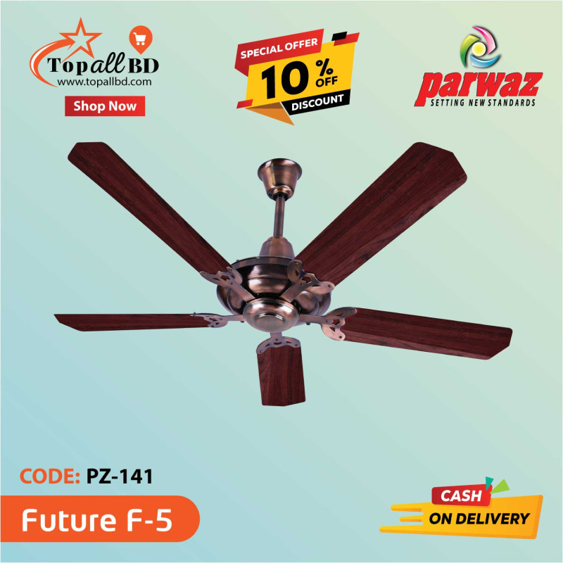 PARWAZ 56'' FUTURE 5 BLADE CEILING FAN