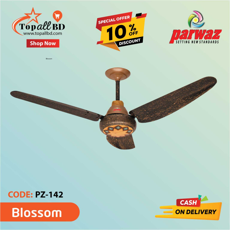 PARWAZ 56'' BLOSSOM CEILING FAN(MULTI)