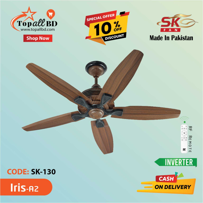 SK 56'' IRIS 5 BLADE INVERTER CEILING FAN(A2)