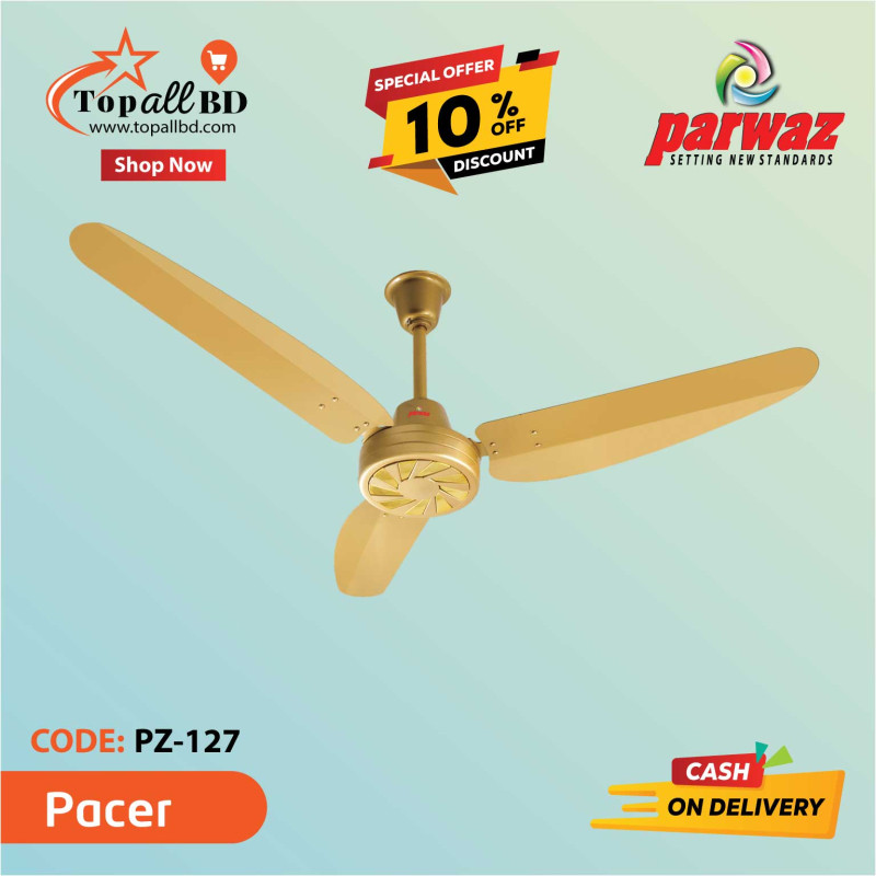 PARWAZ 56'' PACER CEILING FAN (GOLDEN)