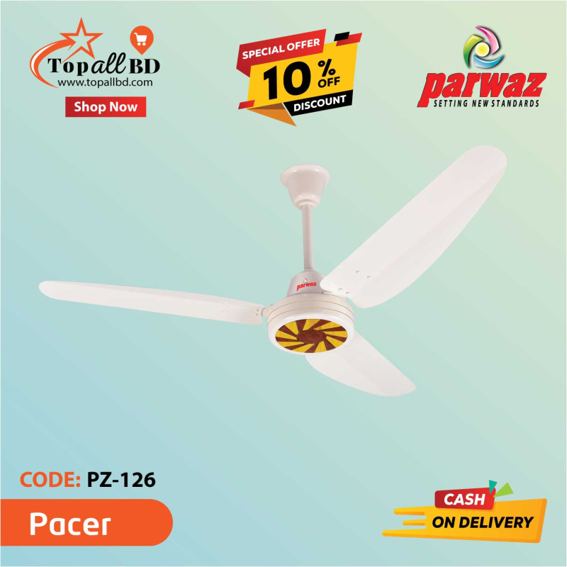 PARWAZ 56'' PACER CEILING FAN (OFF WHITE)