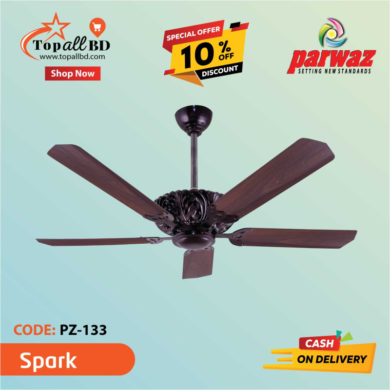 PARWAZ 56'' SPARK 5 BLADE CEILING FAN(SP-83)