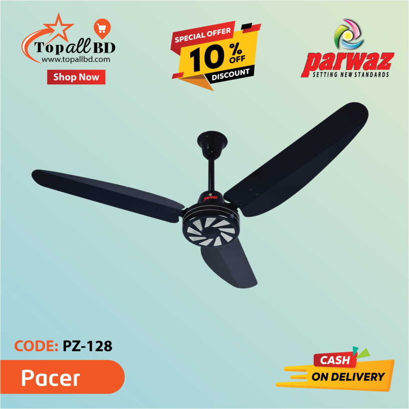 PARWAZ 56'' PACER CEILING FAN (BLACK)